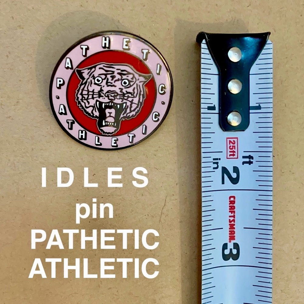 ⭐️NEW PRICE⭐️Official IDLES Pin w/2 button back fasteners NWOT
